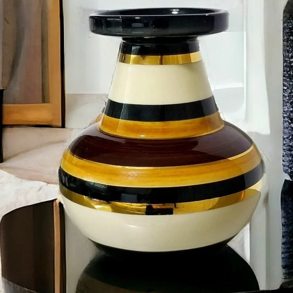 Aldo Londi Bitossi Ceramic Vase MCM Rosenthal Netter Raymor Italy - Picture 1 of 13